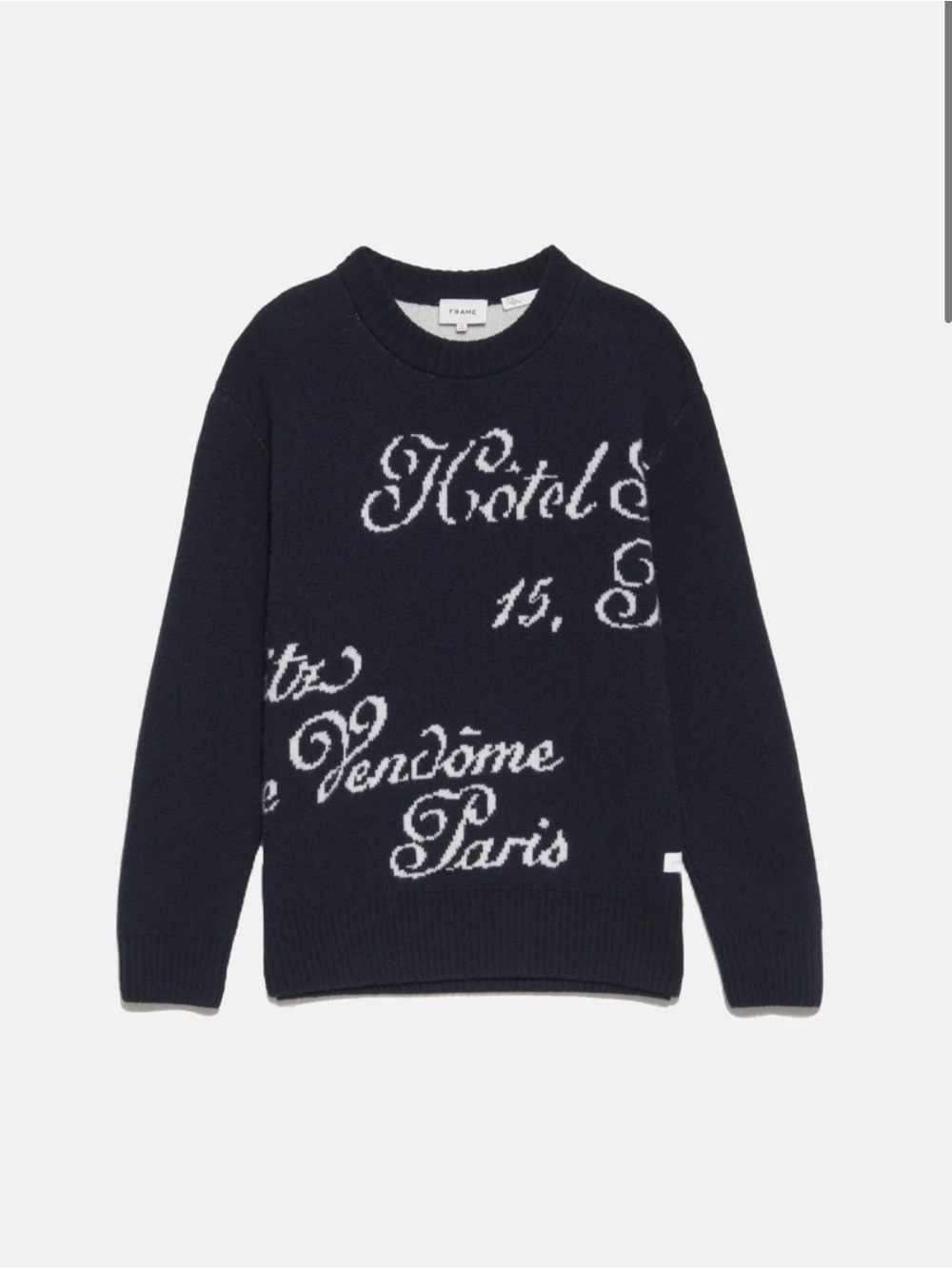 Frame x Ritz Paris Crew Sweater - Picture 3 of 8